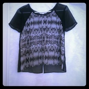 Sheer American Eagle outfitters blouse